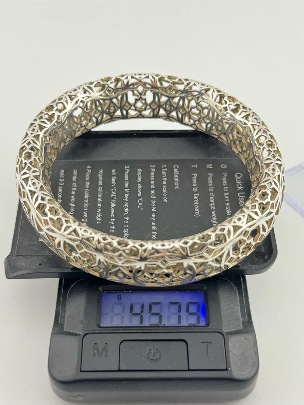 Tiffany and Co. Paloma Picasso Marrakesh Sterling Silver Bangle